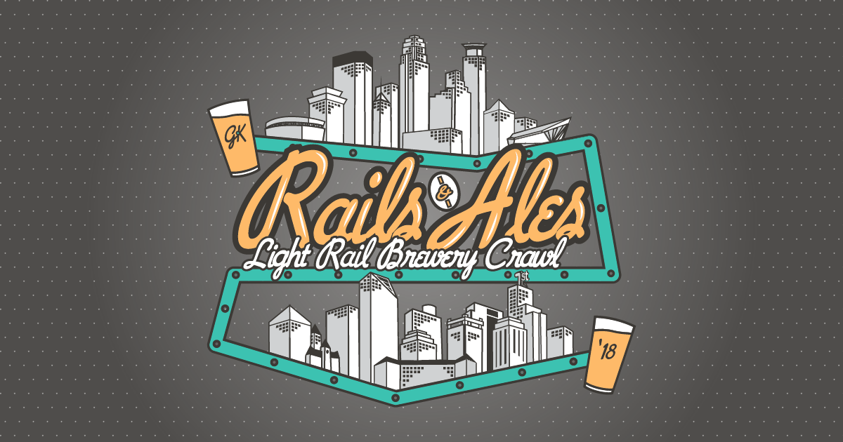 Rails & Ales Light Rail Brewery Crawl Saturday, September 22