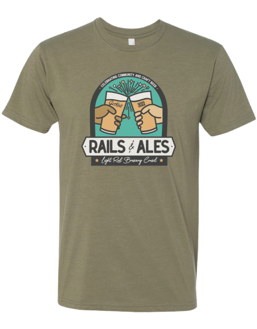 T-Shirt Rails and Ales 2022 - FRONT
